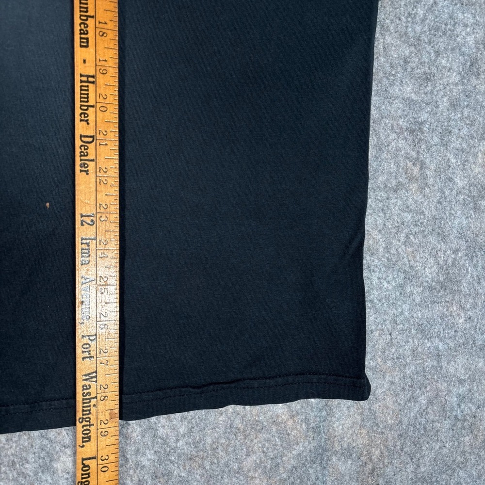 Gildan Montauk T-Shirt Mens XL Black The End Long Island NY Graphic Tee Cotton - Picture 9 of 11